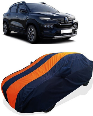 Coxtor Car Cover For Renault Kiger (With Mirror Pockets)(Orange)
