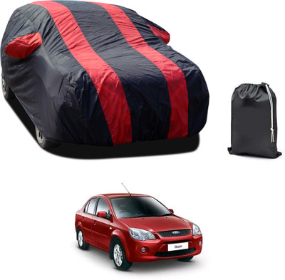 PAGORA Car Cover For Ford Ikon (With Mirror Pockets)(Red, For 2019, 2020, 2021, 2022, 2023 Models)