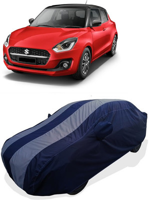 Coxtor Car Cover For Maruti Suzuki Swift VXI (With Mirror Pockets)(Grey)