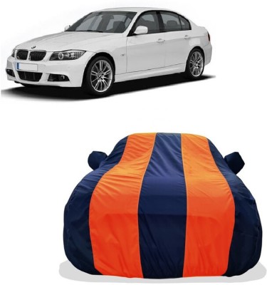 Tricway Car Cover For BMW E-Class E90 (With Mirror Pockets)(Orange)