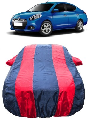 Wegather Car Cover For Renault Scala (With Mirror Pockets)(Red)