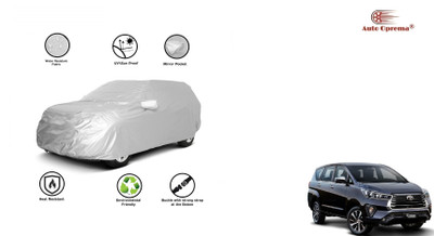 Auto Oprema Car Cover For Toyota Innova (With Mirror Pockets)(Silver, For 2016, 2017, 2018, 2019, 2020, 2021, 2022 Models)