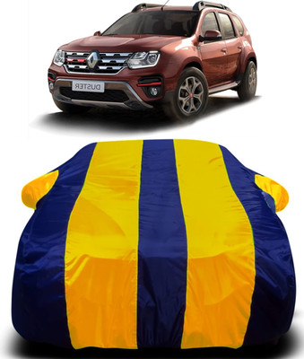 Swarish Car Cover For Renault Duster (With Mirror Pockets)(Multicolor)