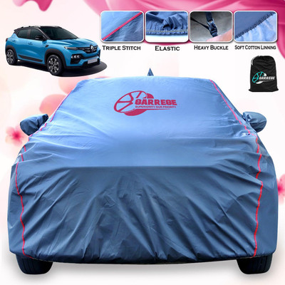 GARREGE Car Cover For Renault Kiger, Kiger (With Mirror Pockets)(Grey, For 2024, 2025 Models)