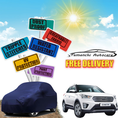 Tamanchi Autocare Car Cover For Hyundai Creta(Blue)