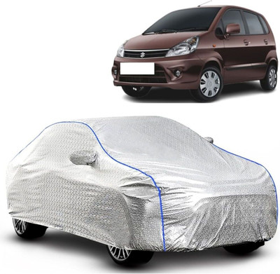 FAUXFUR Car Cover For Maruti Suzuki Zen Estillo LXI (With Mirror Pockets)(Silver)