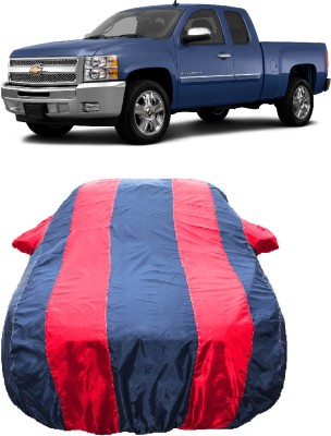 Wegather Car Cover For Chevrolet Silverado 4.8L (With Mirror Pockets)(Red)