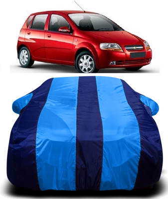 Swarish Car Cover For Chevrolet Aveo Uva (With Mirror Pockets)(Multicolor)