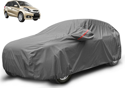 Auto Hub Car Cover For Honda Mobilio (With Mirror Pockets)(Grey)