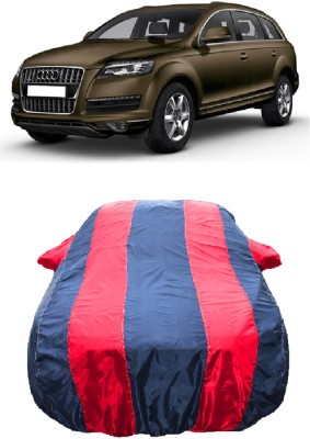 Wegather Car Cover For Audi Q7 35 TDI Quattro Premium Diesel (With Mirror Pockets)(Red)