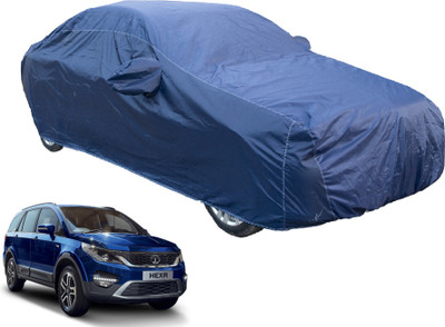 Auto Hub Car Cover For Tata Hexa (With Mirror Pockets)(Blue)