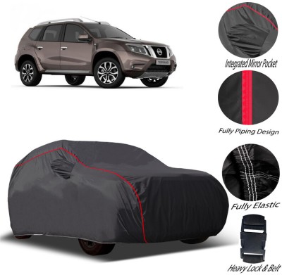 MADAFIYA Car Cover For Nissan Terrano (With Mirror Pockets)(Grey)