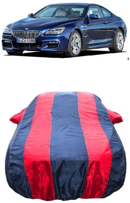 Wegather Car Cover For BMW 6 Series 640i Coupe (With Mirror Pockets)(Red)