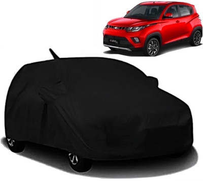 Swarish Car Cover For Mahindra KUV100 (With Mirror Pockets)(Black)