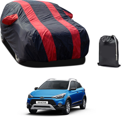 PAGORA Car Cover For Hyundai i20 Active (With Mirror Pockets)(Red, For 2019, 2020, 2021, 2022, 2023 Models)