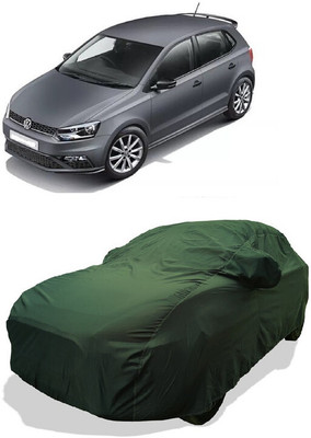 Coxtor Car Cover For Volkswagen Polo GT TSI (With Mirror Pockets)(Green)