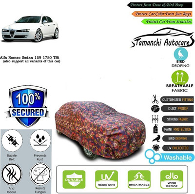 Tamanchi Autocare Car Cover For Alfa Romeo Sedan 159 1750 TBi Ti(Multicolor)