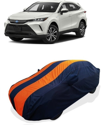 Coxtor Car Cover For Toyota Venza (With Mirror Pockets)(Orange)