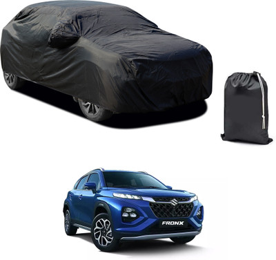 PAGORA Car Cover For Maruti Suzuki Fronx (With Mirror Pockets)(Black)