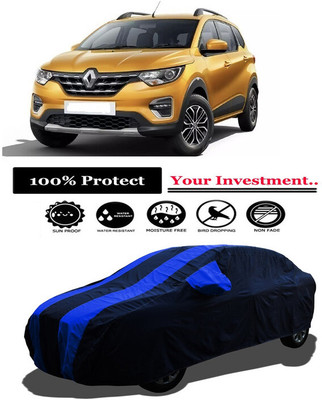 Amexride Car Cover For Renault Triber RXL (With Mirror Pockets)(Multicolor)