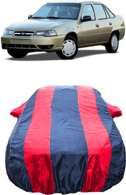 Wegather Car Cover For Daewoo Nexia DOCH 1.5L (With Mirror Pockets)(Red)