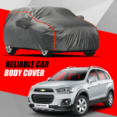 XOCAVO Car Cover For Chevrolet Captiva (With Mirror Pockets)(Multicolor)