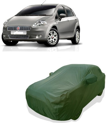 Tricway Car Cover For Fiat Punto Emotion 1.4L (With Mirror Pockets)(Green)