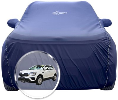 Neodrift Car Cover For Skoda Kushaq (With Mirror Pockets)(Blue)