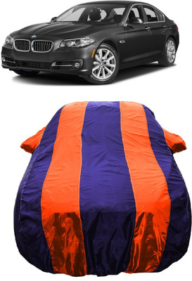 Wegather Car Cover For BMW 5 Series 535i (With Mirror Pockets)(Orange)