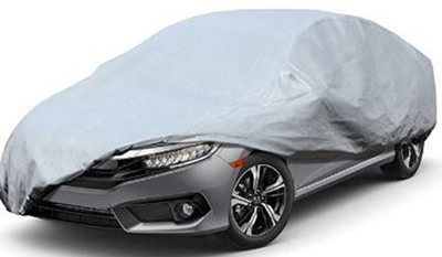 Yesmotive Car Cover For Toyota Etios V (With Mirror Pockets)(Silver, For 2018 Models)
