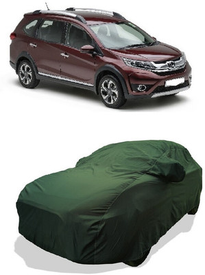 Coxtor Car Cover For Honda BR-V (With Mirror Pockets)(Gold)