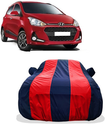 Tricway Car Cover For Hyundai i10 1.2L (With Mirror Pockets)(Red)