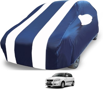 AUTYLE Car Cover For Skoda Fabia (With Mirror Pockets)(White)