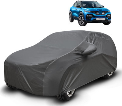 Auto Hub Car Cover For Renault Kiger (With Mirror Pockets)(Grey)