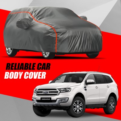 XOCAVO Car Cover For Ford Endeavour (With Mirror Pockets)(Multicolor)