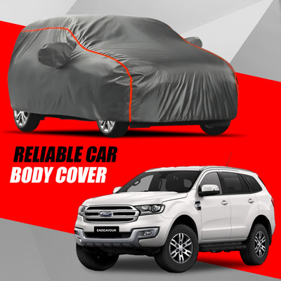 Swarish Car Cover For Ford Endeavour (With Mirror Pockets)(Multicolor)