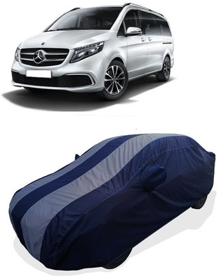 Coxtor Car Cover For Mercedes Benz V-Class Elite Diesel (With Mirror Pockets)(Grey)