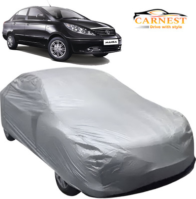 CARNEST Car Cover For Tata Manza, Manza EX, Manza EXL, Manza GEX, Manza GLS, Manza GLX, Manza LS, Manza LX, Manza VX (Without Mirror Pockets)(Silver)