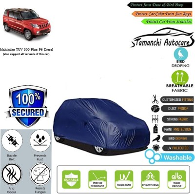 Tamanchi Autocare Car Cover For Mahindra TUV 300 Plus P6 Diesel(Blue)