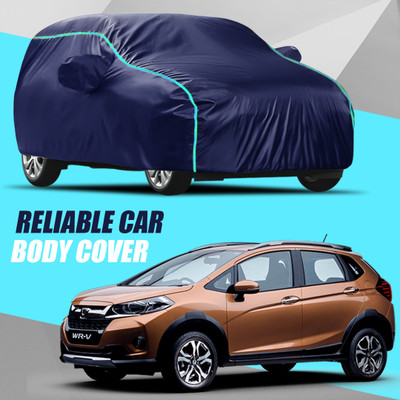 AXLOZ Car Cover For Honda WRV (With Mirror Pockets)(Multicolor)