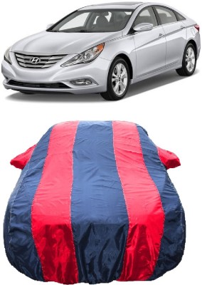 Wegather Car Cover For Hyundai Sonata Fluidic (With Mirror Pockets)(Red)