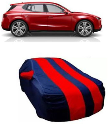 Yesmotive Car Cover For Toyota Glanza V (With Mirror Pockets)(Blue, For 2019 Models)