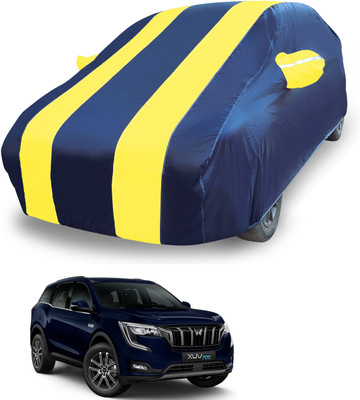 Auto Hub Car Cover For Mahindra XUV 700 (With Mirror Pockets)(Yellow)