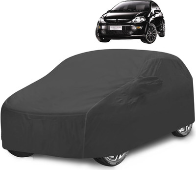 Caronix Car Cover For Fiat Punto Evo (With Mirror Pockets)(Grey)