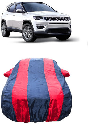 Wegather Car Cover For Jeep Compass 2.0 Limited (With Mirror Pockets)(Red)