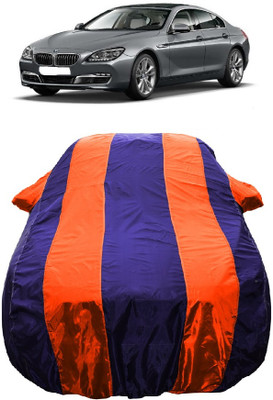 Wegather Car Cover For BMW 6 Series 640D Gran Coupe (With Mirror Pockets)(Orange)