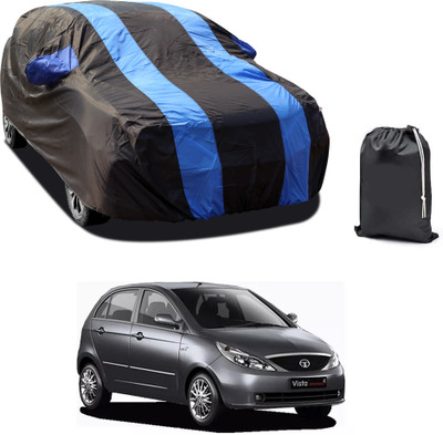 CODOKI Car Cover For Tata Indica Vista (With Mirror Pockets)(Blue, For 2019, 2020, 2021, 2022, 2023 Models)