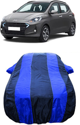 Wegather Car Cover For Hyundai Grand i10 Nios AMT Magna Petrol (With Mirror Pockets)(Blue)