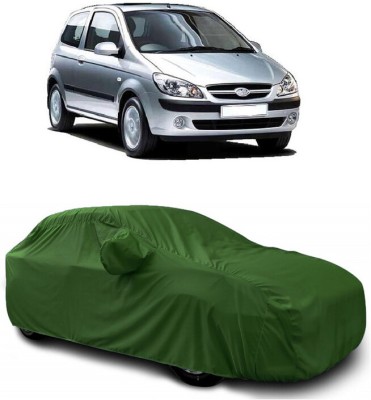 DIGGU Car Cover For Hyundai Getz 1.3 GVS (With Mirror Pockets)(Green)