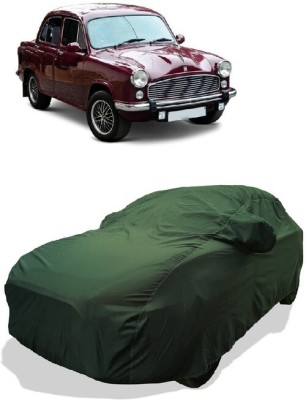 Coxtor Car Cover For Hindustan Motors Classic 1500 DS L (With Mirror Pockets)(Gold)